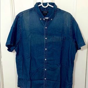 Express Jean Shirt - Size XL - Button Down